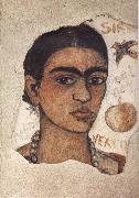 Frida Kahlo Self-Portrait Very Ugly oil painting artist